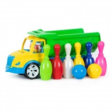 я Вантажівка самоскид Mati з кеглями 009/11 Bamsic