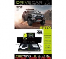 яя Машина D704-18, позашляховик, 6шт в дисплеї