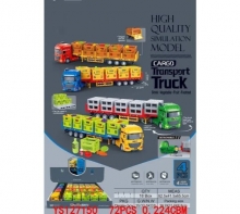 яя Трейлер 706-87, з машинами, 6шт в дисплеї