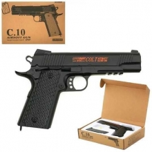 Пістолет C10, метал, пласт кулі, в кор-ці