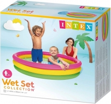 INTEX Басейн 57422, веселка, 147см, 1вид, (6), в кор-ке