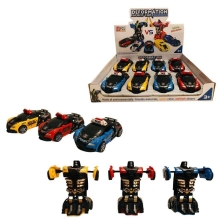 яя Машина-трансформер 707-5, 8шт в дисплеї